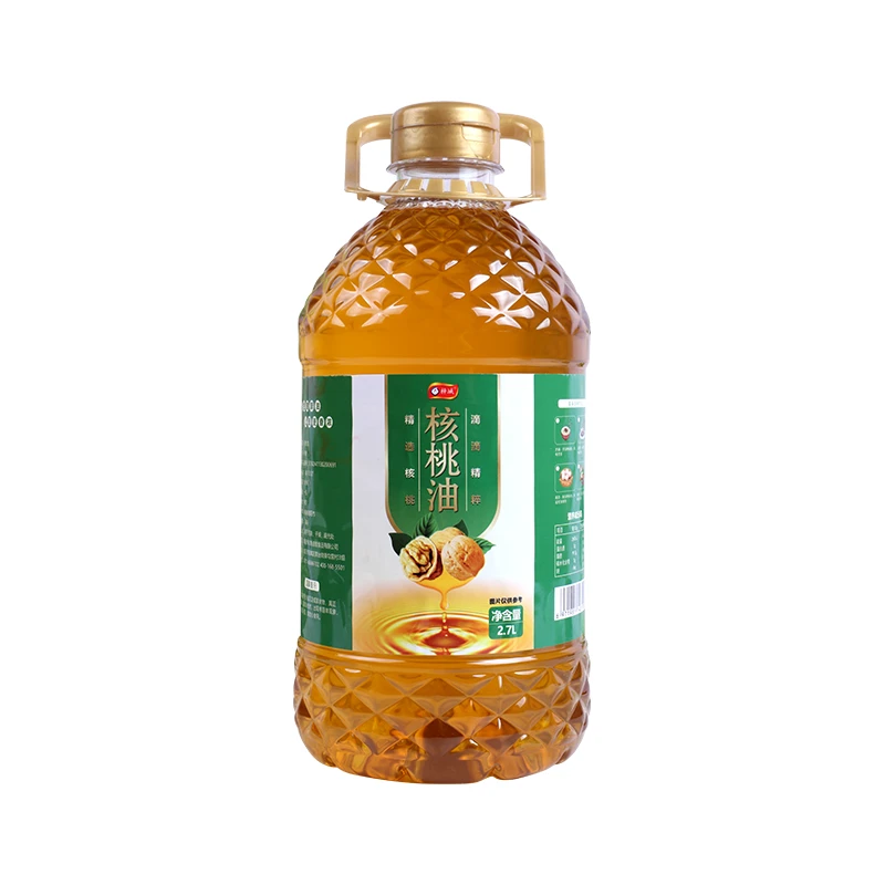 无添加核桃油2.7L/桶低温压榨 CN