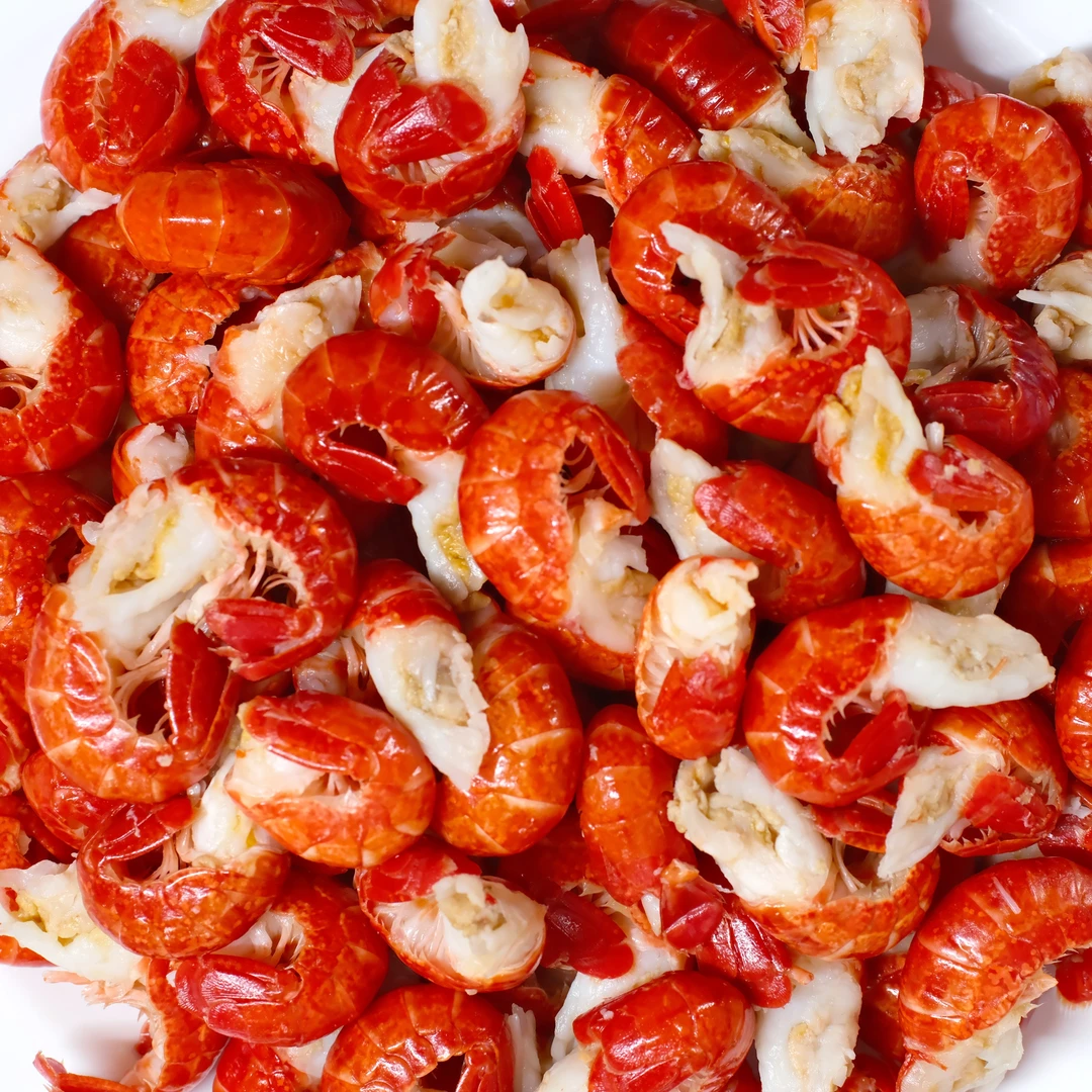 X洪湖小龙虾单冻龙虾尾 3包 5包 新鲜现剥虾球 300g每包 赠虾酱