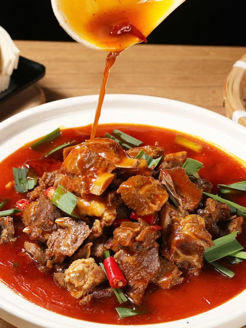 荆沙特产羊肉火锅1000g*1袋加热即食家庭聚餐方便菜顺丰包邮