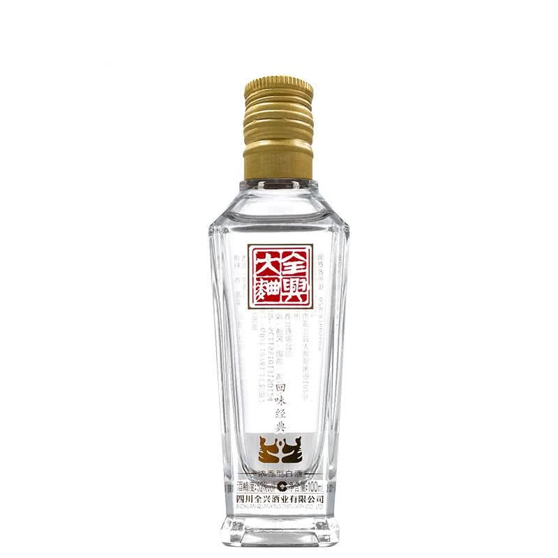 全兴全兴回味经典可爱纯粮酿造高度白酒(品鉴装)52度100ml