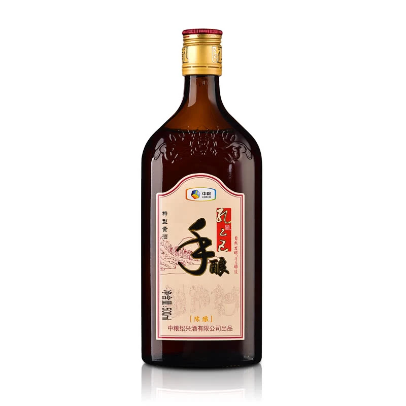 11°孔乙己手酿陈酿特型半干黄酒500ml【开年酒礼】