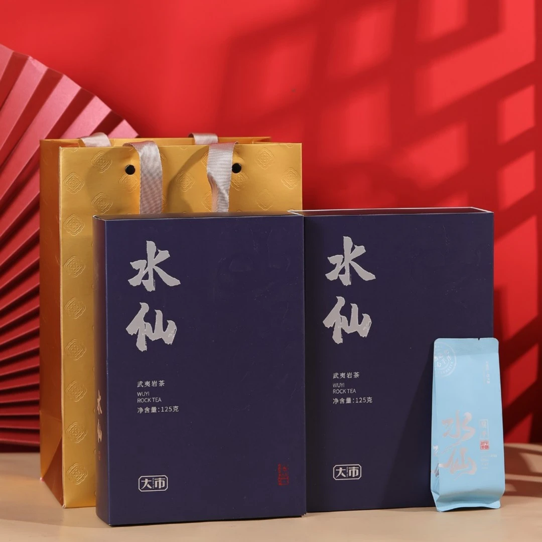 山场水仙年货送礼茶岩茶茶叶武夷岩茶-125g