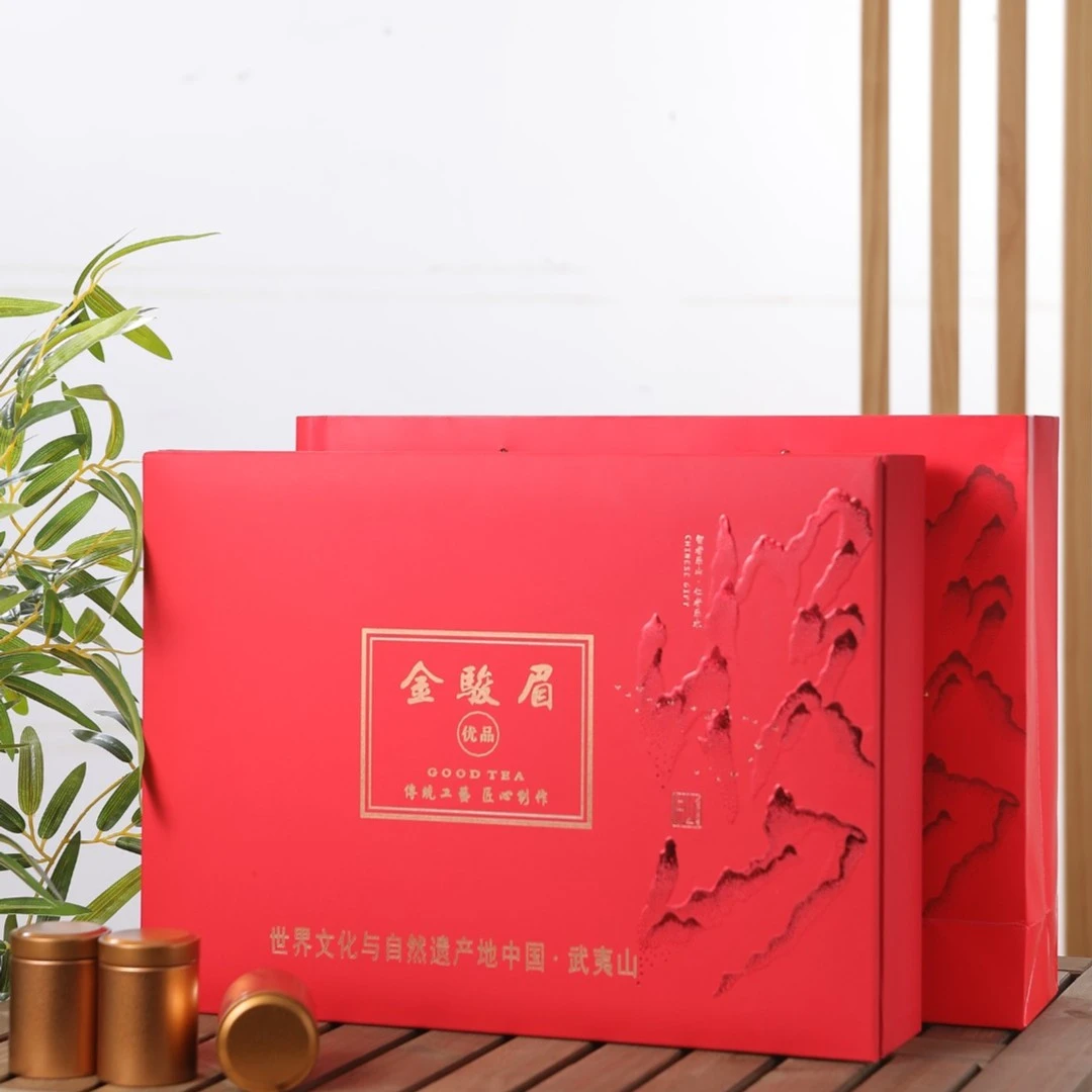 优品金骏眉茶叶礼盒-武夷山金骏眉红茶茶叶礼盒装