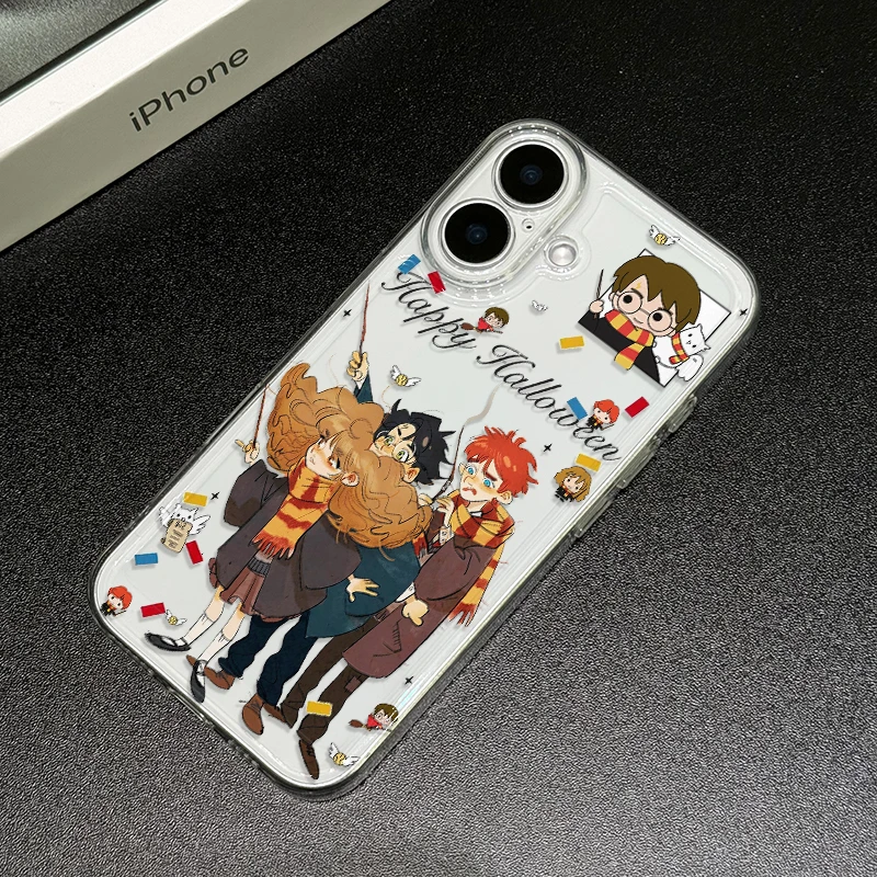 哈利波特三小只适用苹果iPhone15/16promax华为手机壳13/14太空12