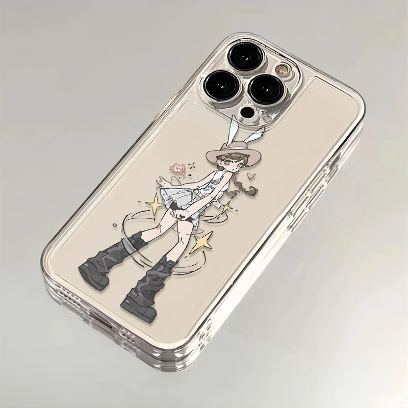 Q版元英苹果华为iPhone15/14promax/13/12/11手机壳xs软太空壳