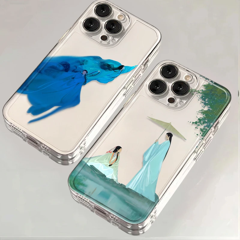 海底捞玥苹果华为iPhone15/14promax/13/12/11手机壳xs软太空壳