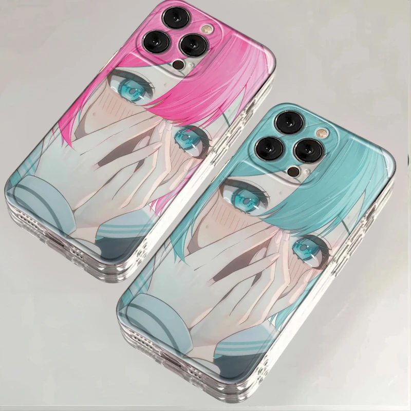 满屏初音未来适用苹果华为iPhone15/14promax/13/12手机壳太空壳