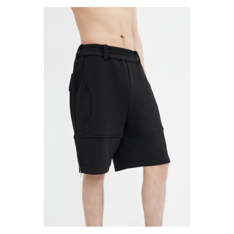 XICNIC"X"口袋基础短裤 休闲运动宽松潮流夏季五分裤透气户外中腰