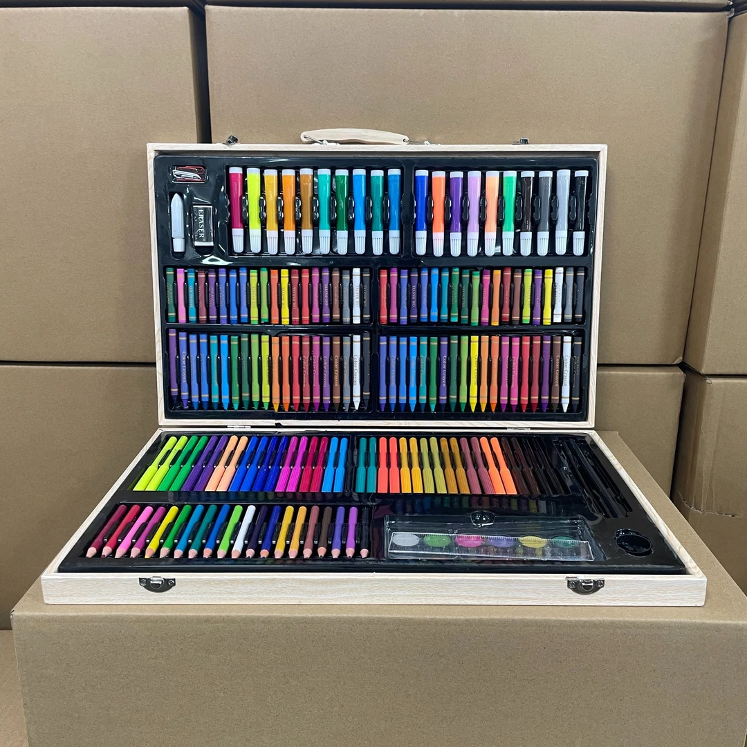 品牌180件LOUGE画笔水彩笔【颜色随机】