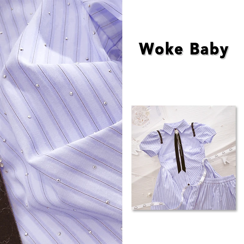 现货【鸢尾与小苍兰】女童夏季2024新款汉服上衣古风洋气裤子 V8658