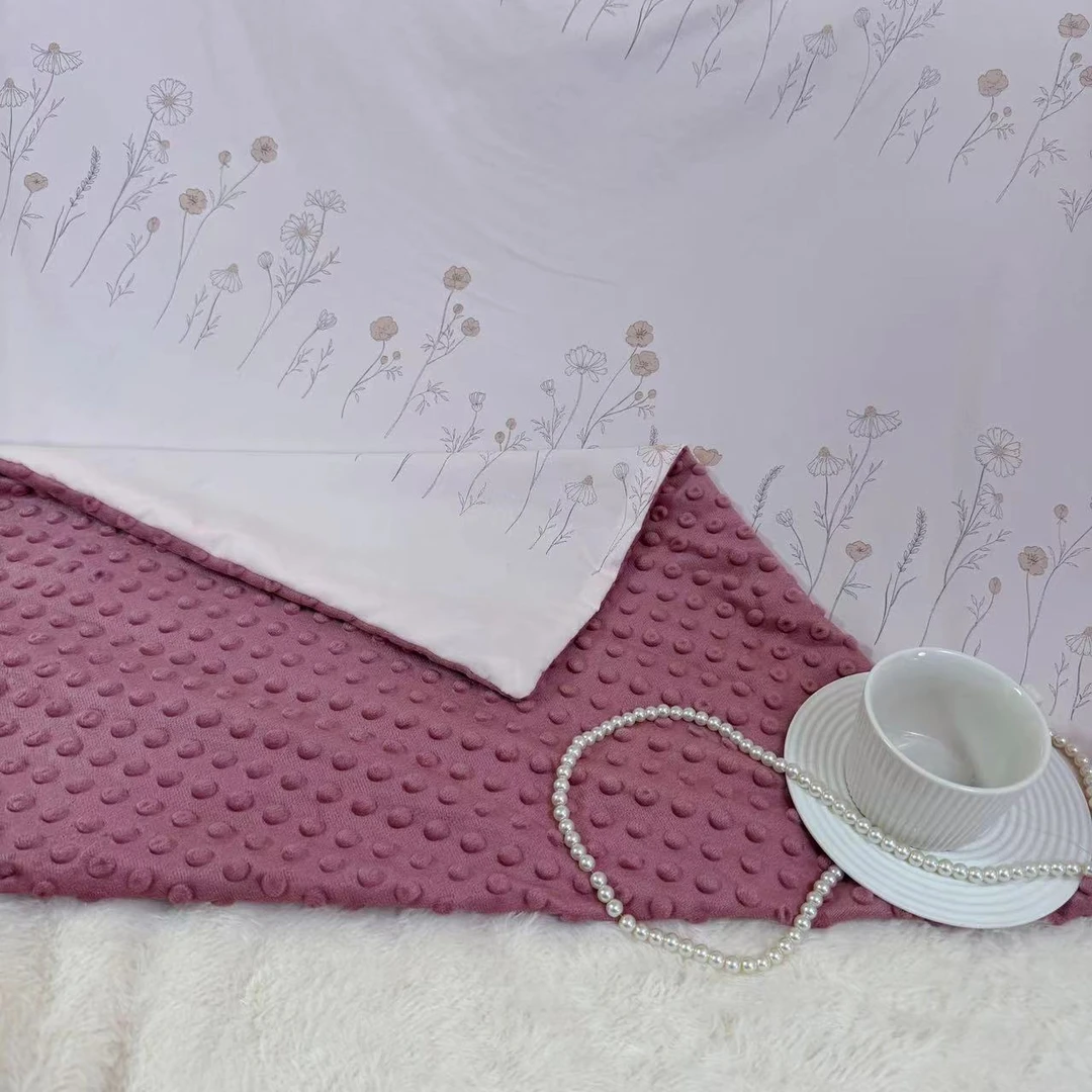 【野花】200*230cm轻奢柔软丝滑简约标准被套透气