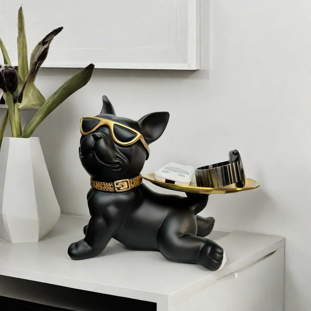 创意钥匙收纳盒客厅玄关北欧简约可爱百搭家居公司送礼收纳摆件