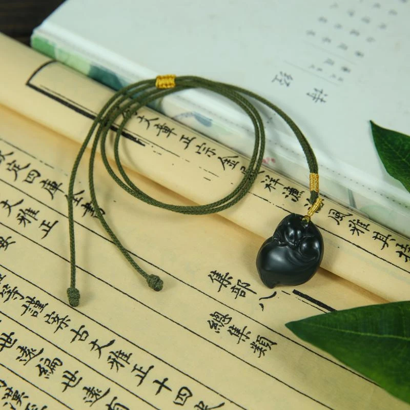 【香掌柜】和田玉特细塔青凤九吊坠（多样性发货）