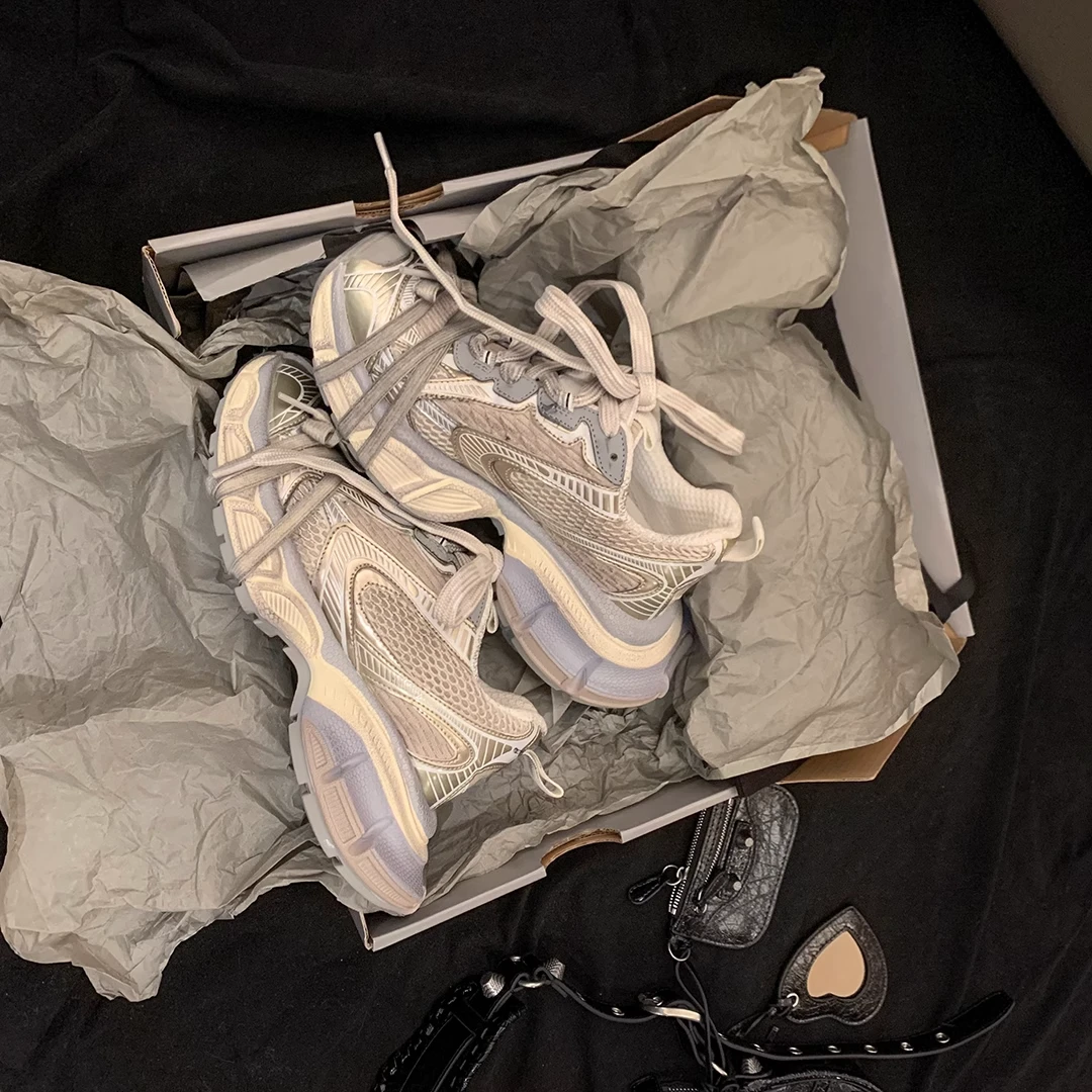 【晓琴专属】做旧复古厚底休闲鞋运动鞋女老爹鞋E3103004时尚