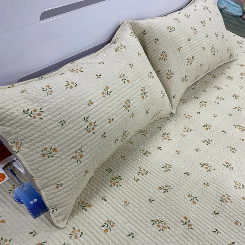 【一对枕套 小金桔 新款】48*74多功能柔软印花加厚简约枕套