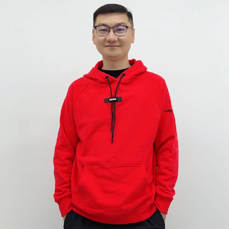 Caplli Sport连帽卫衣男女春秋新款上衣纯棉宽松休闲情侣帽衫外套