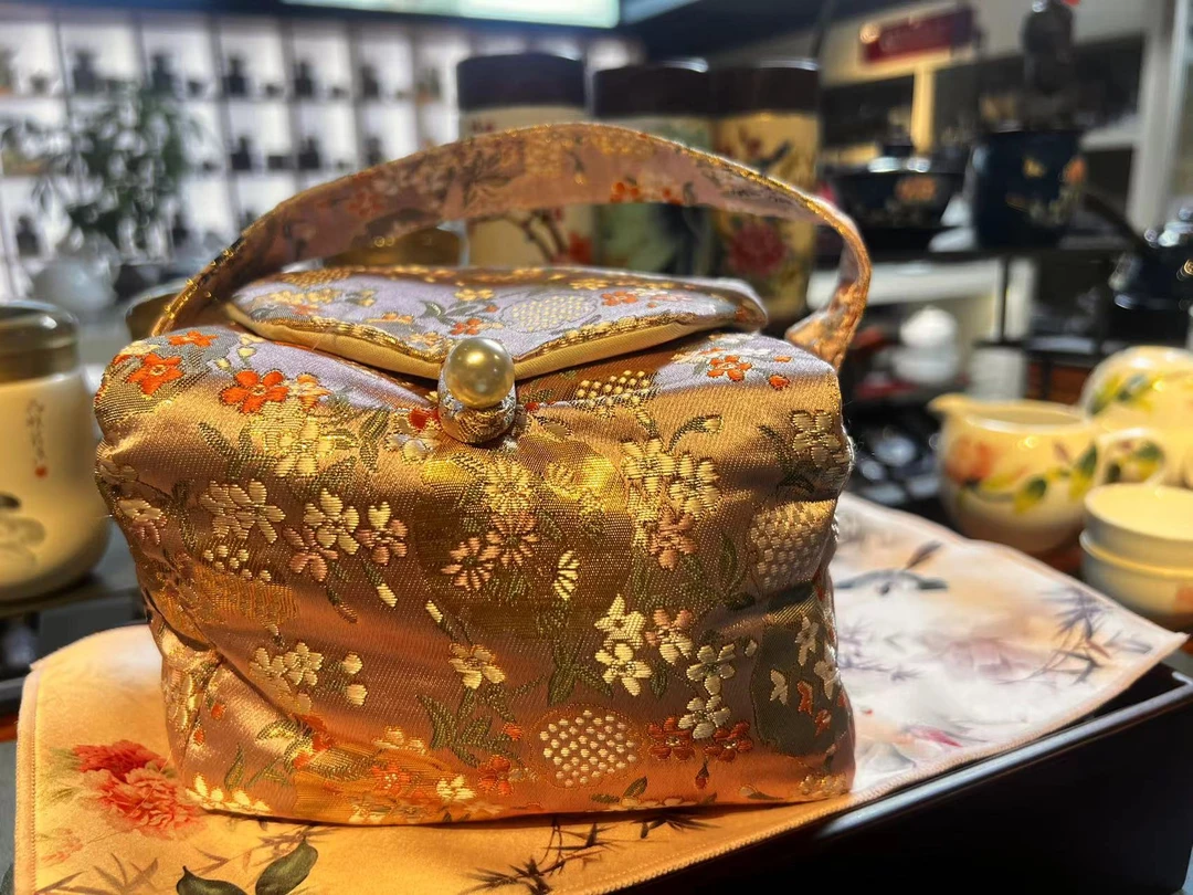 成艺便携户外布包旅行茶具伴手礼户外旅行茶具高端茶具茶具收纳