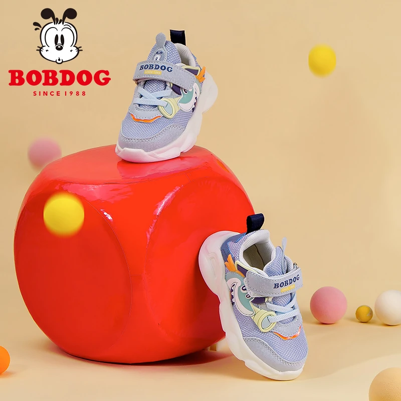 5803#巴布豆蓝色网面软底运动鞋DE851075