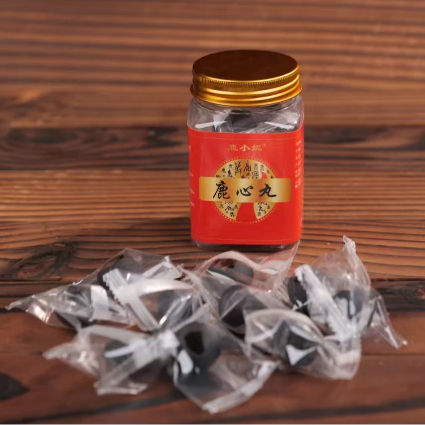 鹿心丸尝鲜装鹿心丸吉林老字号鹿乡小丸子鹿心丸子东北特产营养