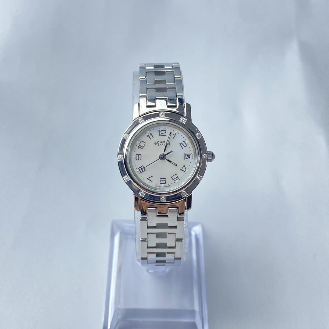 95新 Hermes/爱马仕 LQ980/时尚石英腕表/表径24mm原装轻奢