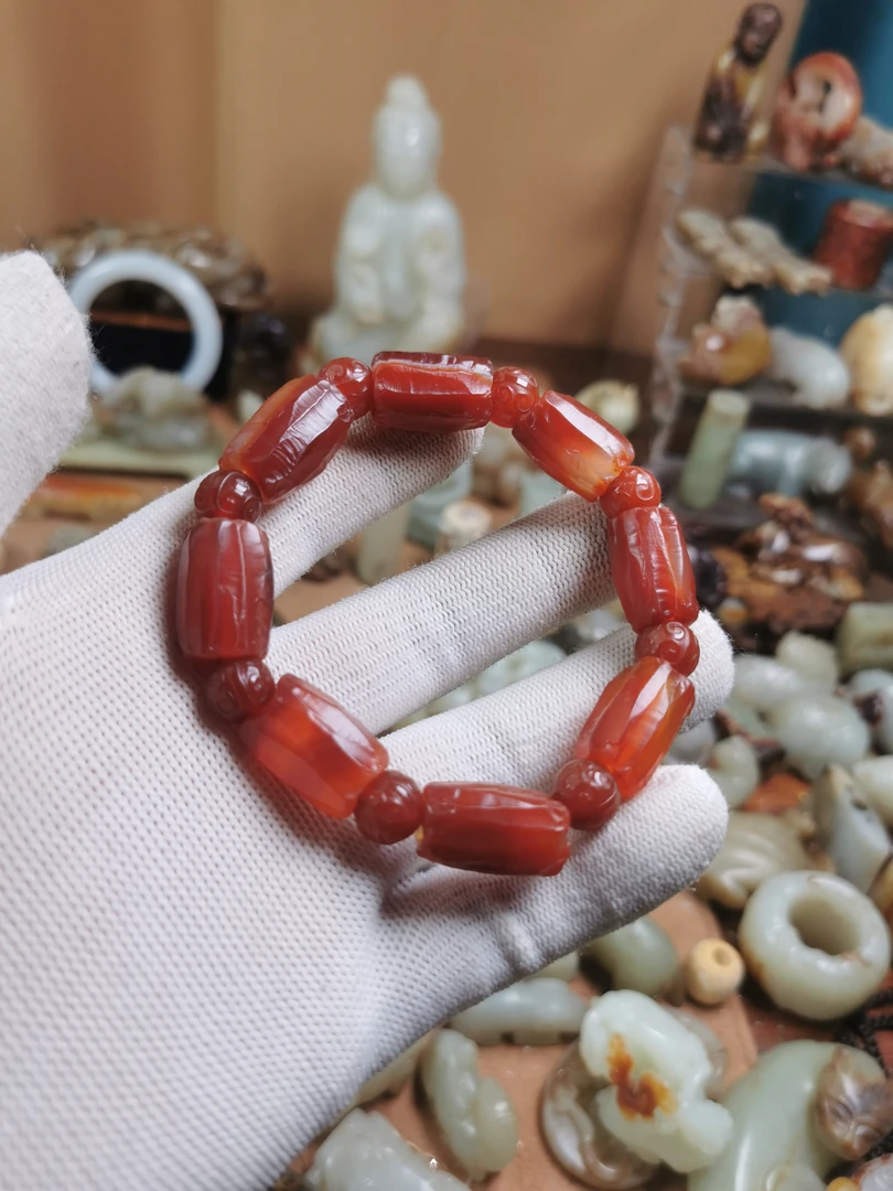 玛瑙珠子手串手链