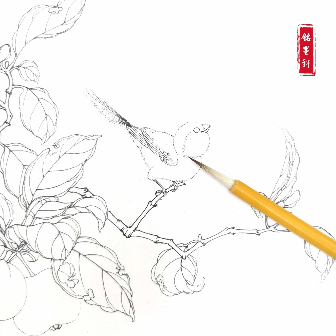 【批发】白云笔兼毫加健兼毫长峰勾线花鸟工笔人物勾线