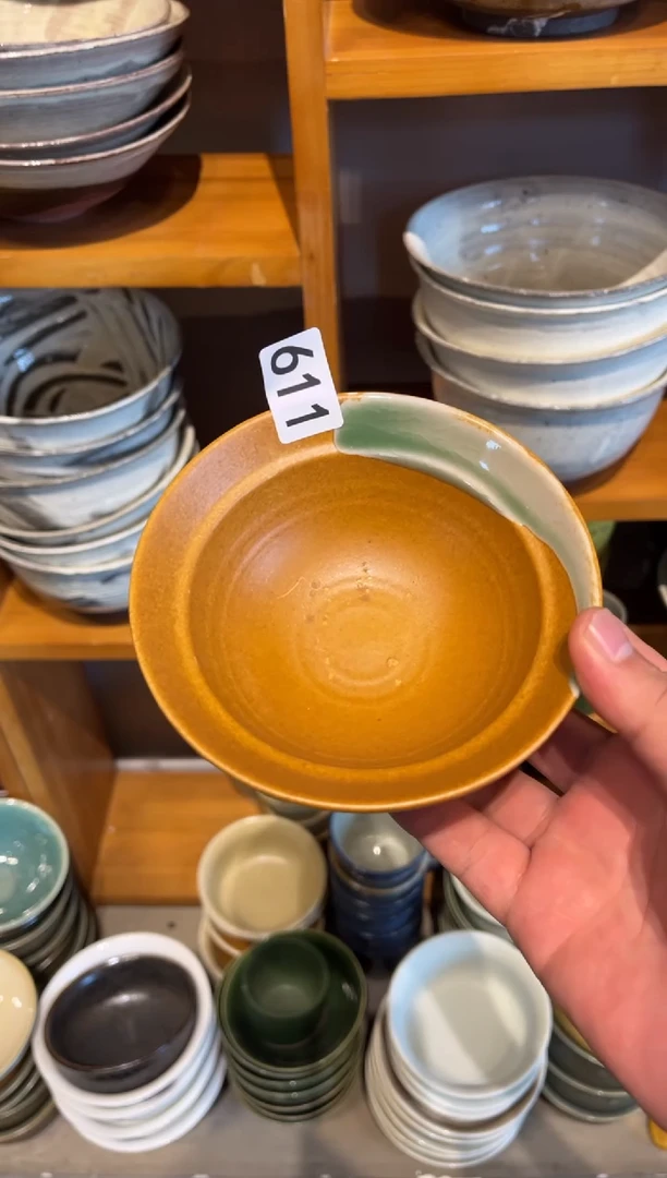 【闪购商品】瓷片611 微瑕鲜橙小碗1个