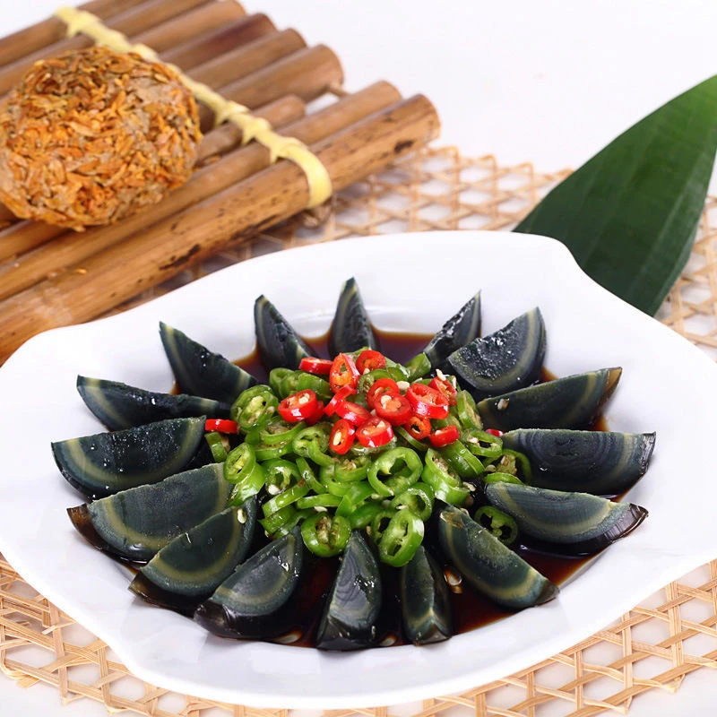 松花蛋皮蛋溏心松花皮蛋无铅工艺新鲜正宗红树林海鸭蛋盐皮蛋