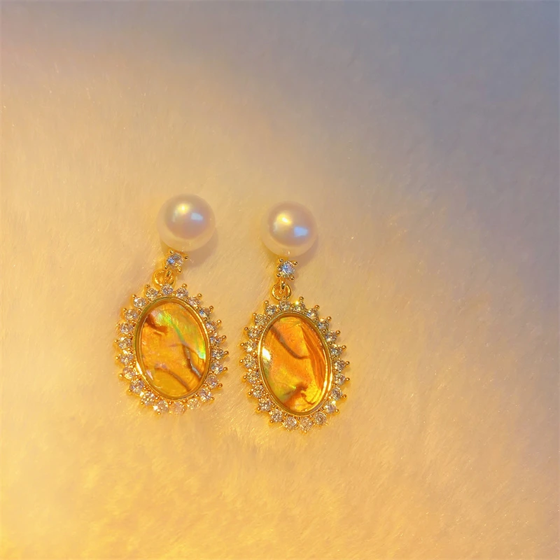 【GY188】淡水无核珠时尚百搭气质日常耳环精致小巧优