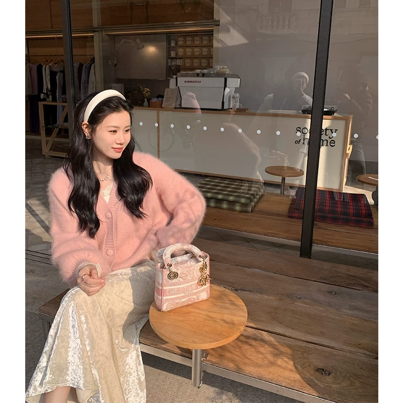 本希benxe/ 北海道恋人 轻奢光泽感丝绒冰花高腰鱼尾气质半身裙