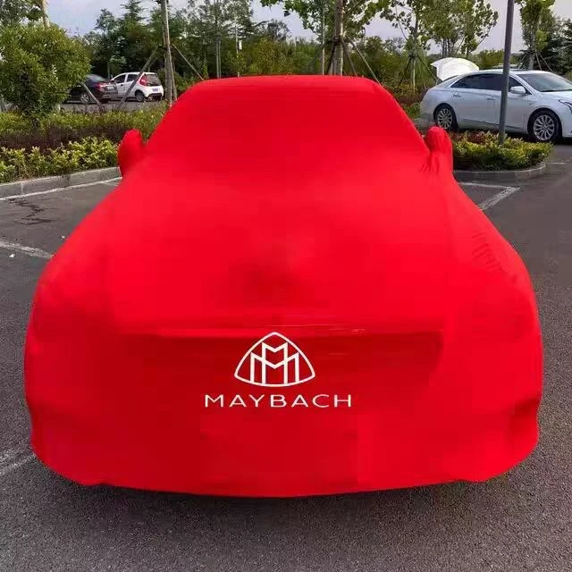 定制迈巴赫gls480车衣车罩s580防尘弹力布全罩防雨防晒s680防冻