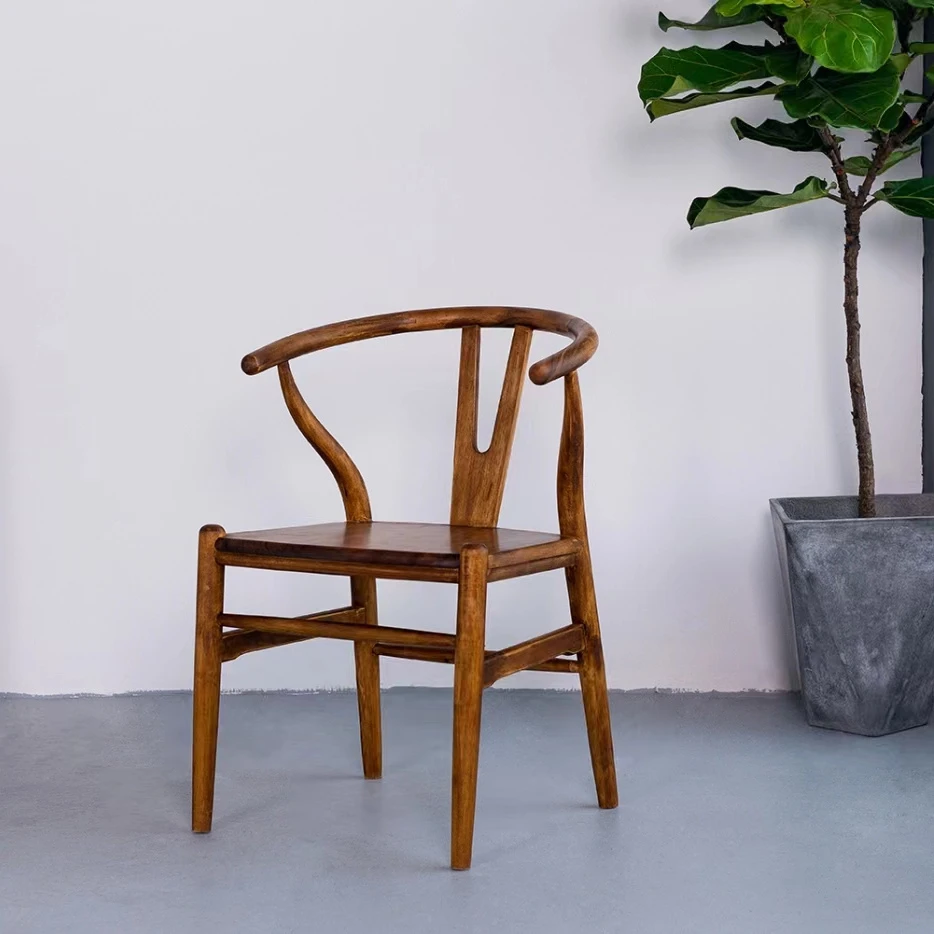 胡桃木客椅 家用实木椅