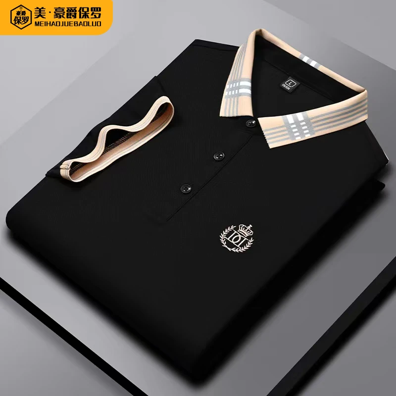 【冰感】夏季polo衫翻领短袖男士T恤休闲品牌男装豪爵保罗258810