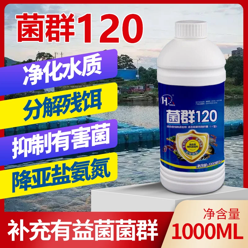 【宏翔优选】免活化发酵复合菌补菌稳水菌藻平衡解决饲料残留问题