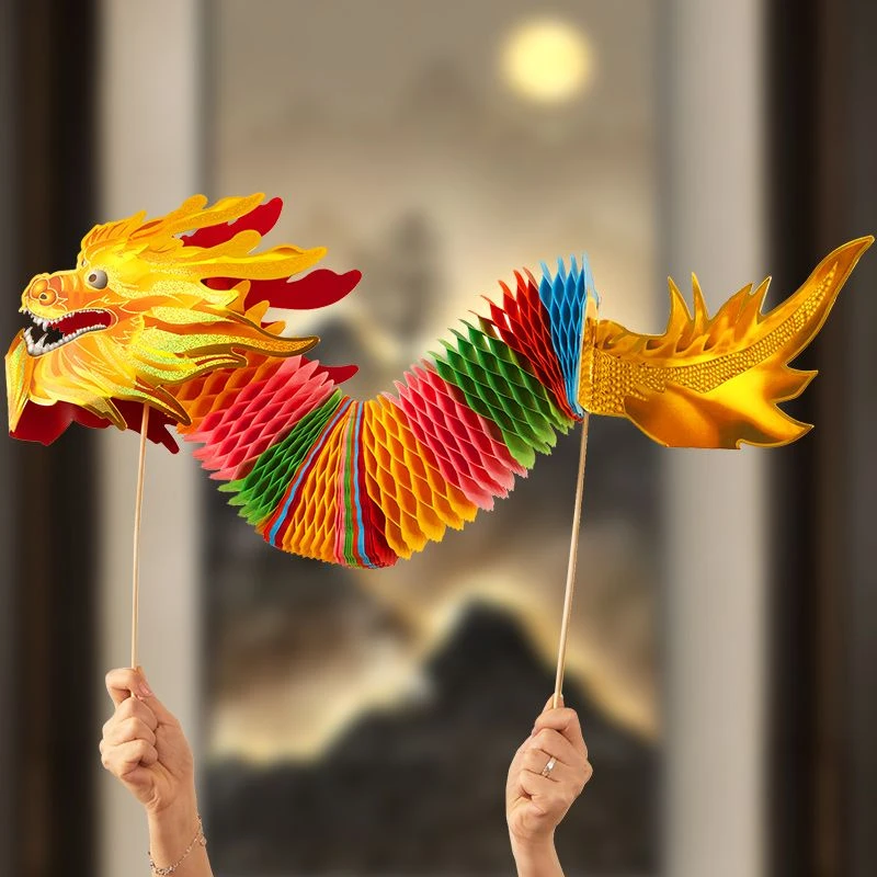 小红书同款结婚剪纸舞龙新娘拍照道具婚礼拉花晨袍接亲游戏伴娘团