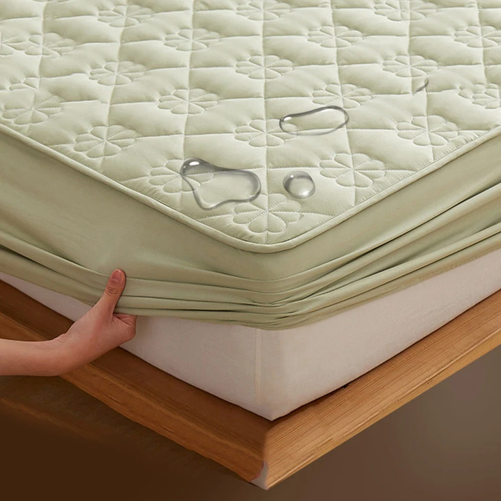 A类防水隔尿夹棉床笠单件加厚床垫保护罩防尘全包三件套