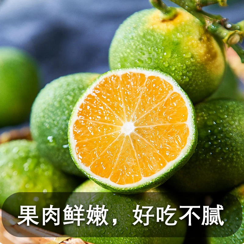 宜昌三峡早熟蜜桔酸甜口净重3斤自然成熟现摘发应季水果橘T