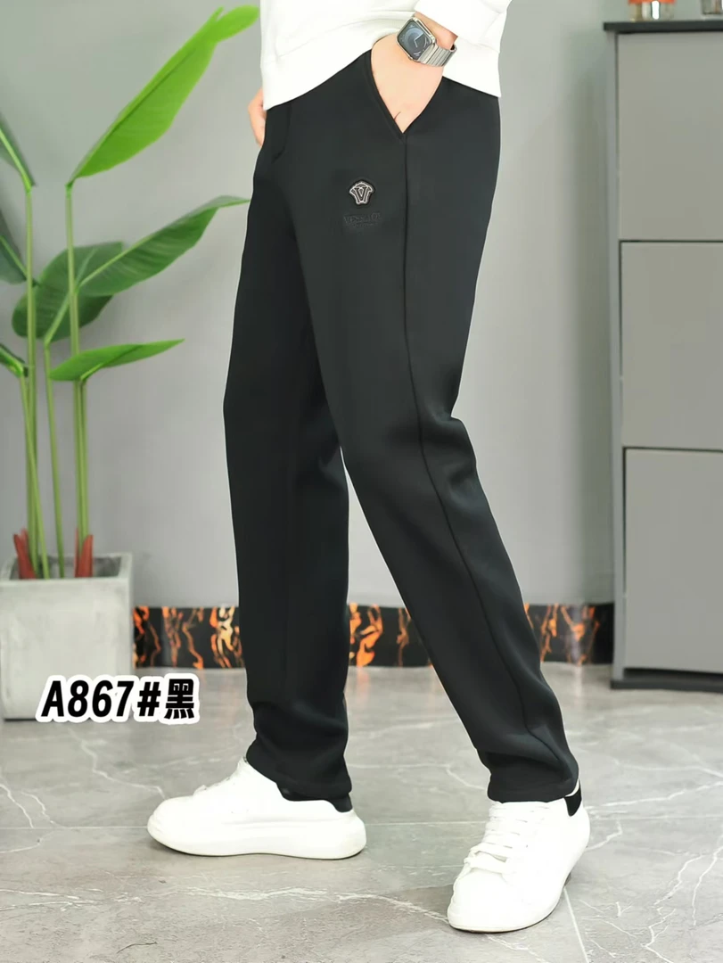 元郎男装宽松休闲裤直筒百搭透气长裤商务长裤加绒保暖保暖男士