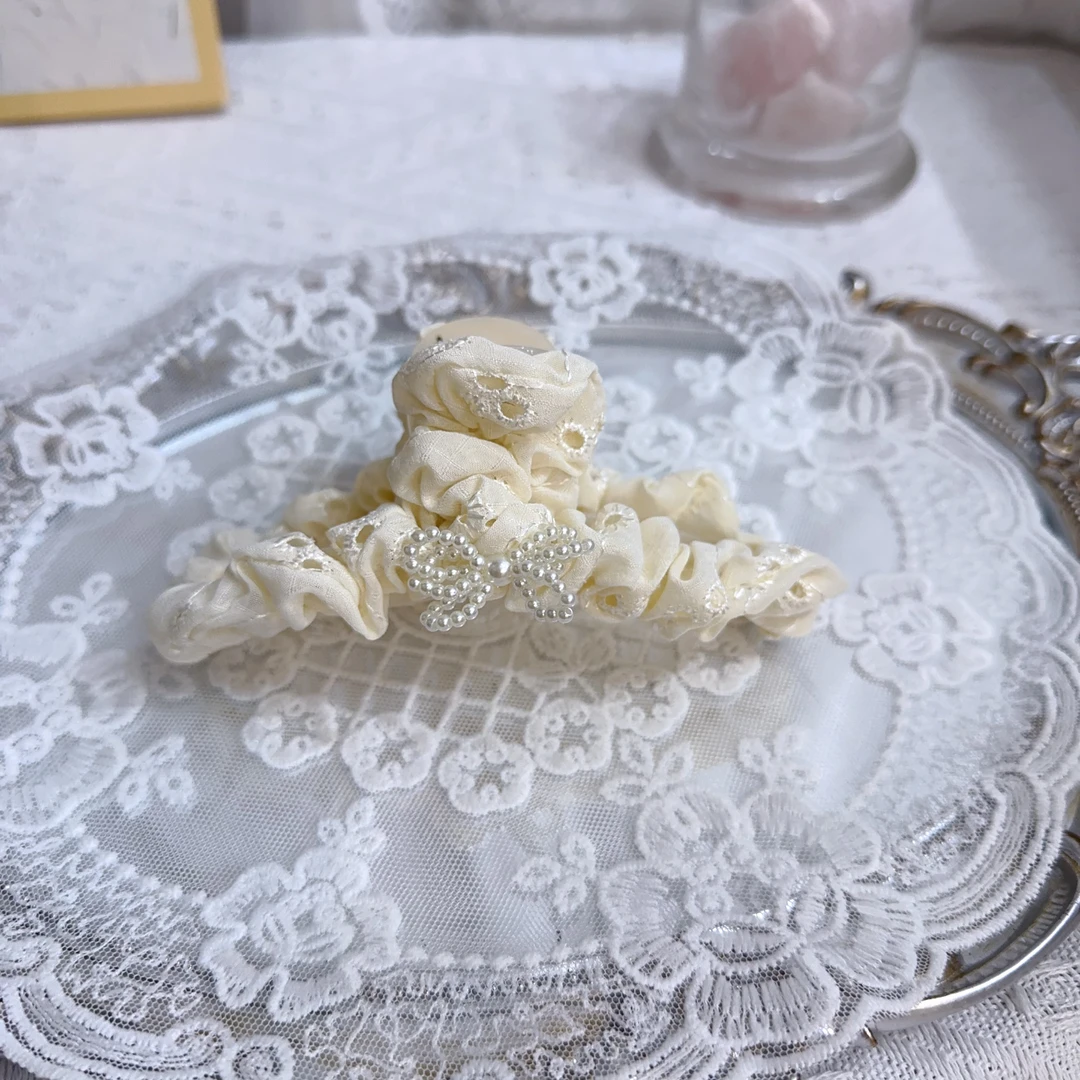A048满9.9发）甜美可爱头饰简约抓夹