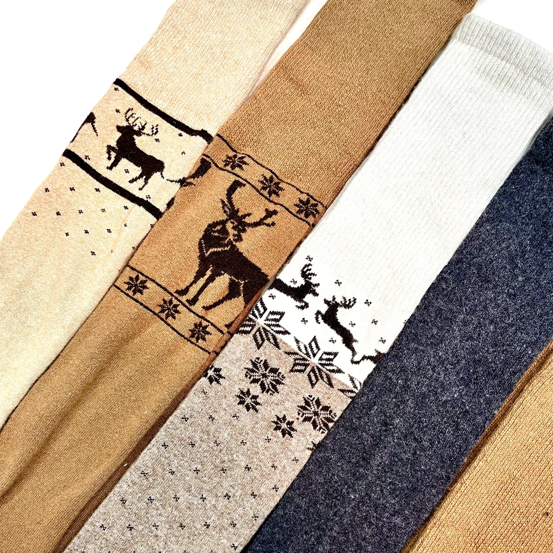 外蒙民族风长筒袜潮袜护膝百搭个性秋冬潮流