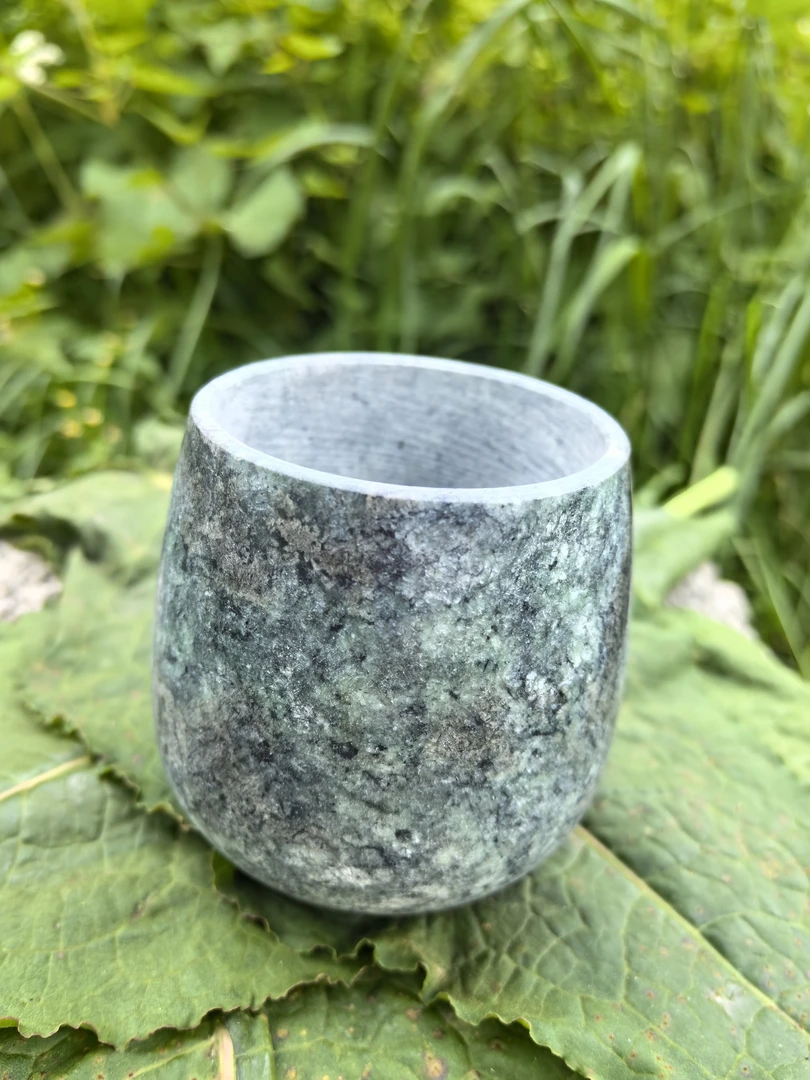 [云锅锅]西藏墨脱皂石杯（主人杯）参