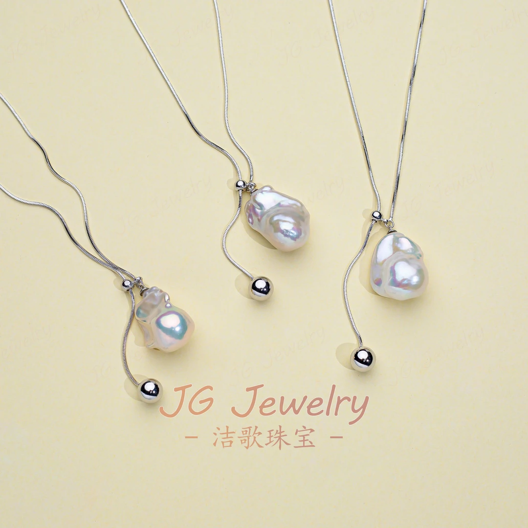 【淡水巴洛克毛衣链】百搭款式 多样发一（合金）不带证 13-15mm X941