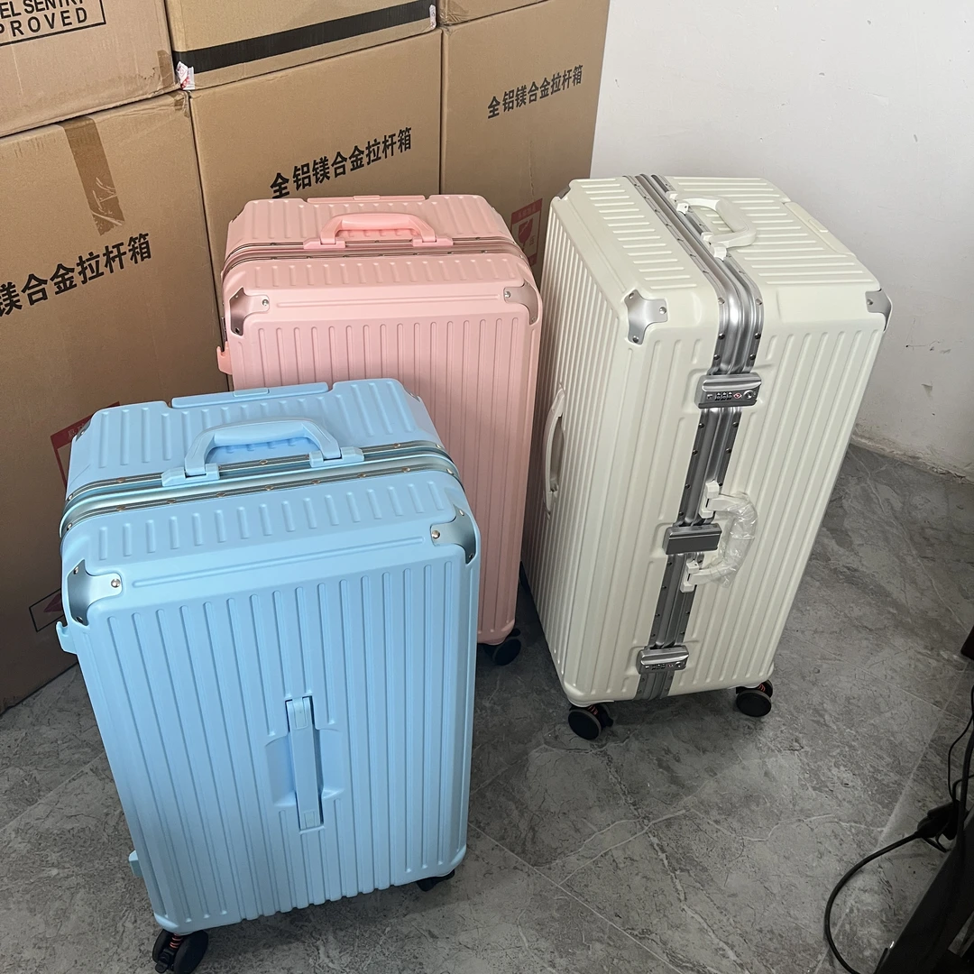 高端铝框大容量拉杆箱30寸男女行李箱刹车万向轮密码旅行托运箱子