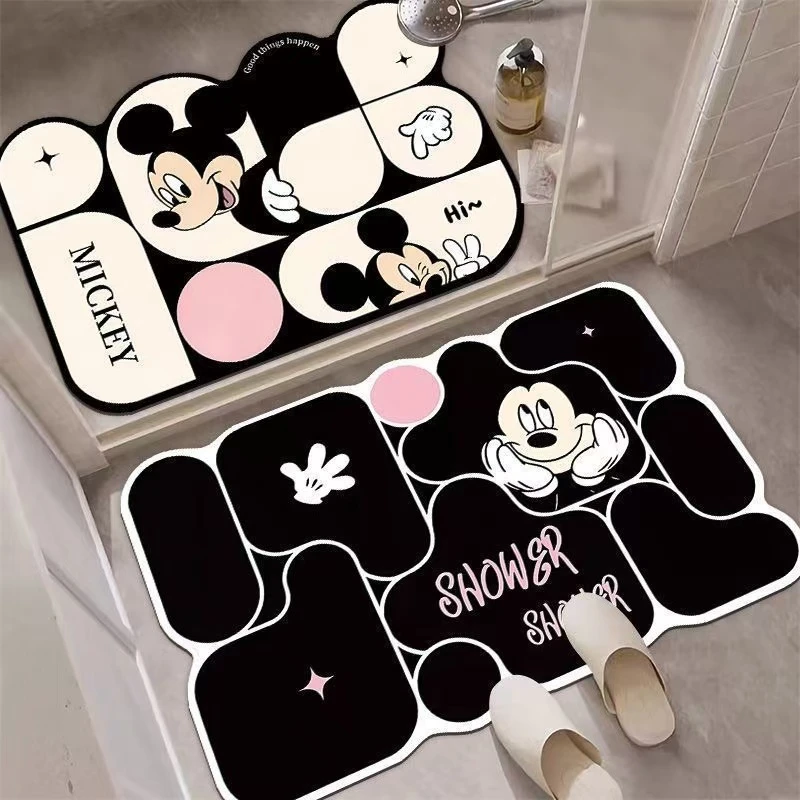 福利款（40x60）买一发二【可选图案】硅藻泥可爱卧室家用速干吸水垫