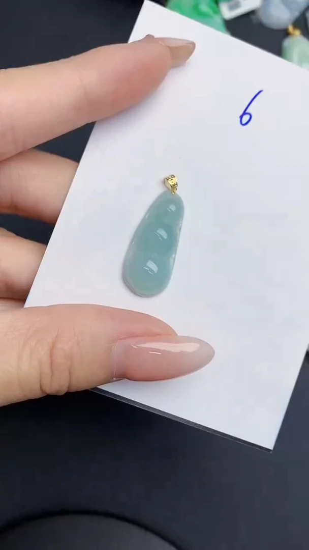 【闪购商品】翡翠颈饰18K金镶嵌00000000000