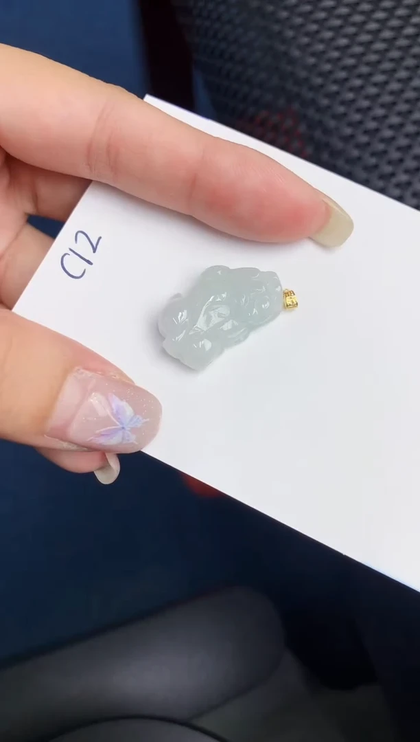 【闪购商品】翡翠颈饰18K金镶嵌000000000