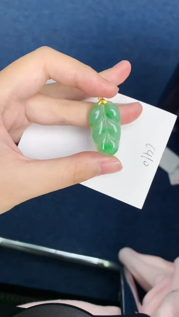 【闪购商品】翡翠颈饰18K金镶嵌00000000