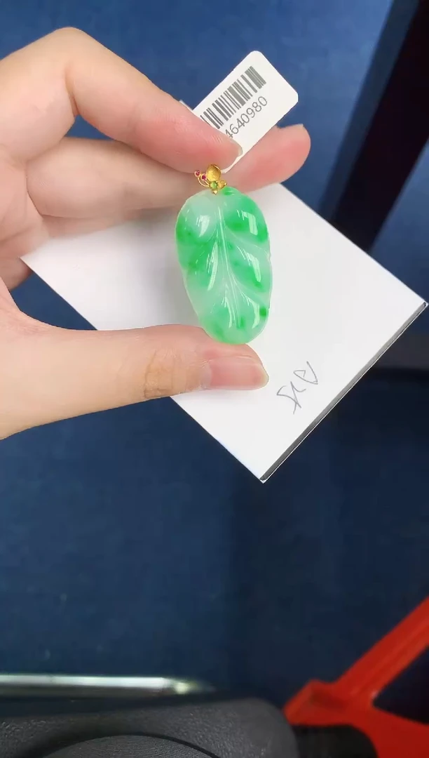 【闪购商品】翡翠颈饰18K金镶嵌000000000