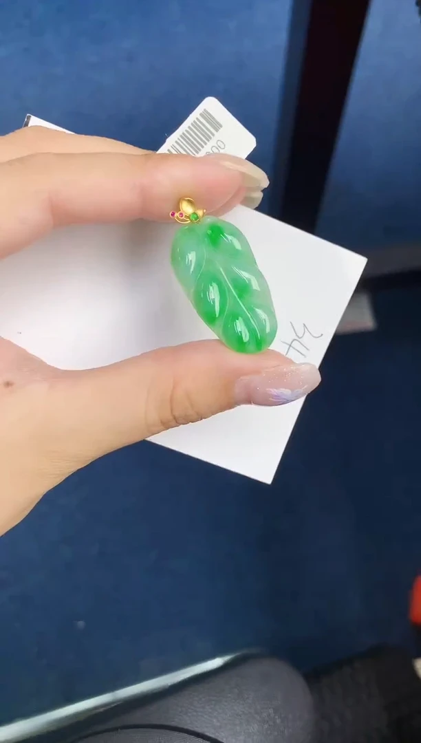 【闪购商品】翡翠颈饰18K金镶嵌000000000