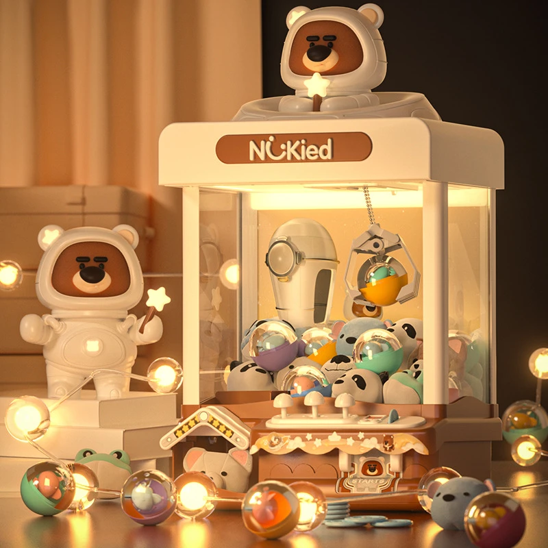 【在家也能抓娃娃】儿童夹公仔扭蛋投币宝宝成就感男孩女孩礼物